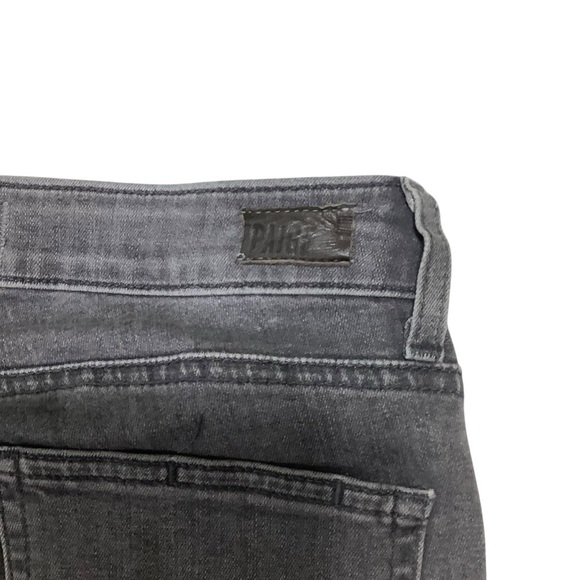 Paige Verdugo Ultra Skinny Jeans Sz 27 Silvie Gray - Picture 12 of 13